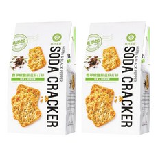 自然主意 香草椒鹽嚴選蘇打餅, 180g, 2袋