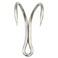 Ghost Blade 鬼刃 JM-0812雙拖鉤 #4 不鏽鋼製, 42.5mm, 1個, 1個裝