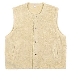 5XL 男士大尺碼保暖柔軟按扣背心