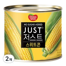 동원 JUST 노슈가 스위트콘, 340g, 2개 340g, 2개