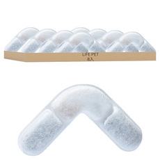LIFE Pet 透明不鏽鋼飲水器濾心 FT400-1 Set, 1盒