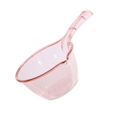 Home With Me 超堅固透明廚房水瓢, 透明紅, 1個