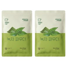 SWEET CUP 綠茶粉, 500g, 1入, 2個