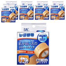 bac 倍爾康 醫療級矽膠膠帶, 1盒, 6盒