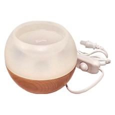 調香融蠟夜燈 Set, N款香味, 無火融蠟 不燙手, 原木色