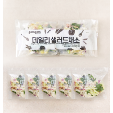 곰곰 데일리 샐러드 채소, 550g, 1개