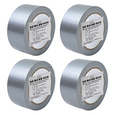 DAILYSHARE 窗戶縫隙密封膠帶 銀色, 4個