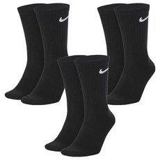 NIKE 耐吉 基本款長襪, SX7676-010, 3雙