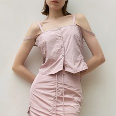 아틀리에나인 유틸리티 셋업 블라우스 BL-4238