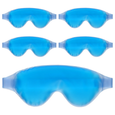 AMC 眼部冷熱敷袋眼罩 藍色, 1入, 5個