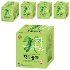 우리차 작두콩차, 1g, 40개입, 6개