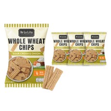 全麥餅乾 酸奶油洋蔥口味, 4包, 30g