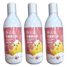 oh care 歐克威爾 兒童漱口水 草莓, 350ml, 3瓶
