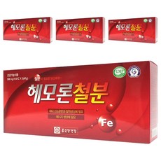 Chong Kun Dang 鍾根堂 血紅素鐵膠囊, 60顆, 4盒