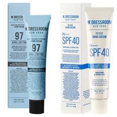 더블유드레스룸 퍼퓸 핸드크림 50ml + 리바이브 핸드크림 50ml, 1세트