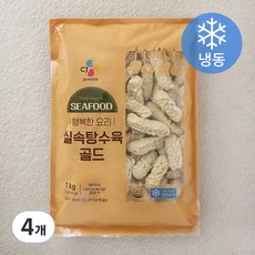 CJ씨푸드 행복한요리 실속탕수육 골드 (냉동), 1kg, 4개