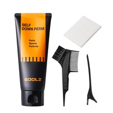 SDOLZ Self Down Perm燙髮劑 100ml+梳子+夾子+燙髮紙, 100ml, 1入