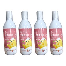 oh care 歐克威爾 兒童漱口水 草莓, 350ml, 4瓶