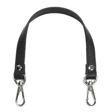 皮革背帶 35cm, 銀戒指