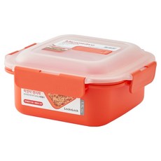 LocknLock 樂扣樂扣 可蒸煮PP材質微波專用 保鮮盒 正方形 1.1L, #8803733258197, 1個