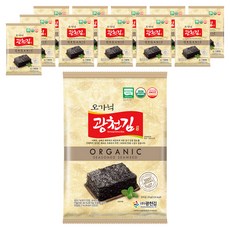 광천김 오가닉 광천김, 20g, 12개