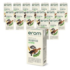 이롬 황성주 박사의 국산콩 두유 검은콩깨쌀, 16개, 190ml