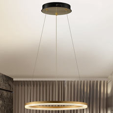 Honey Comb 利摩 LED 30W 高亮吊燈, 金色