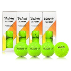 볼빅 플라이온 골프공 2피스 Flyon, 그린, 12개입, 1개