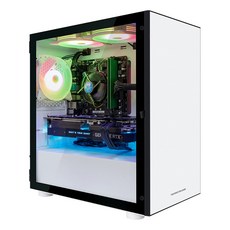 한성컴퓨터 TFG 데스크탑 화이트 (AMD R5-3600), MX3526, WIN 미포함, RAM 16GB, NVMe 256GB