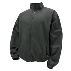 플레이즈 남성용 하이넥 오픈집업 윈드브레이커