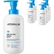 ATOPALM 愛多康 頭到腳清潔乳, 460毫升, 6個