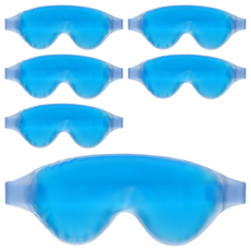 AMC 眼部冷熱敷袋眼罩 藍色, 1入, 6個