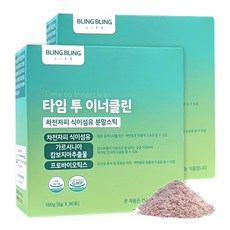 블링블링라이프 타임 투 이너클린 차전자피 식이섬유, 2개, 180g