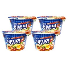 paldo 八道 碗裝韓國乾拌麵, 4入