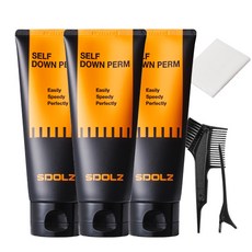 슈돌츠 셀프 다운펌 100ml 브러쉬 + 집게 + 펌지 세트, 3개