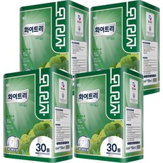 mona LISa. Whitely 草本花園 天然紙漿 3層 高級捲筒衛生紙, 4個, 30m, 30入