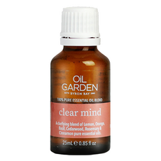 OiL GARDEN 澳悠園 複方精油 聚精會神 (檸檬+橙子+羅勒+雪松+迷迭香+肉桂) 25ml, 1個