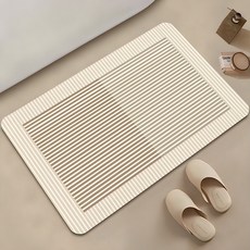 아필코 빨아쓰는 욕실 주방 논슬립 소프트 규조토 발매트, A