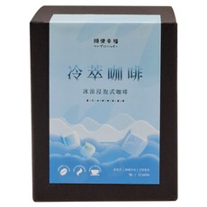 順便幸福 冷萃咖啡-北義風味, 12包, 1盒, 8g