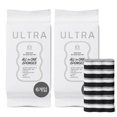 Mother's HOME All in One海綿3層多功能菜瓜布 6個入, 2個