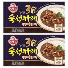 OTTOGI 不倒翁 三日熟成咖哩塊 微辣口味, 200g, 2盒
