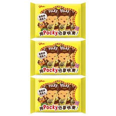 glico 格力高 Pocky 百奇香蕉棒4盒 香蕉風味 酥脆口感 獨立包裝, 14g, 12盒