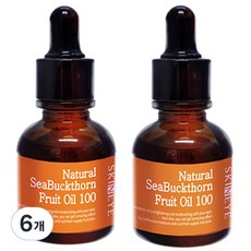 스킨아이 내추럴 발효 씨벅톤 오일, 20ml, 6개