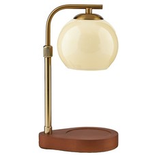 好物良品 爵士 可調光復古香氛蠟燭融蠟檯燈, 爵士雅黃