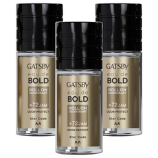 GATSBy 止汗體香滾珠 沉靜情懷, 50ml, 3個