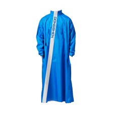 DongShen 東伸 開拓者斜開式雨衣, 腹部和小腿不淋濕 3D立體口罩 背包延展設計, 4XL, 寶藍色