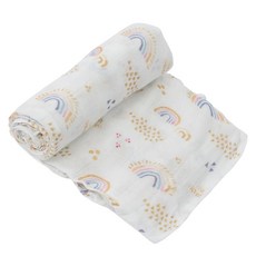 little unicorn 竹纖維紗布巾