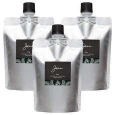 Jean. 布製品除皺香芬噴霧補充包, 200ml, 3包