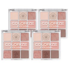 에스투엔디 컬러라이즈 스타리 아이즈 섀도우, 03 피치 블라썸, 4개