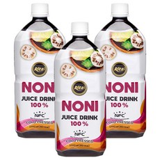 리타 노니주스 선물세트, 1L, 3개